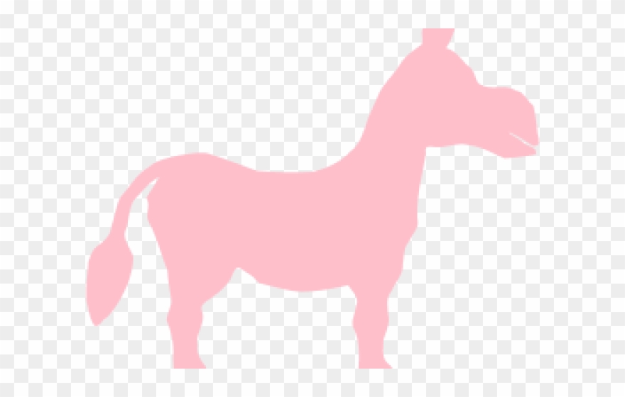 Donkey Transparent Image White Clipart