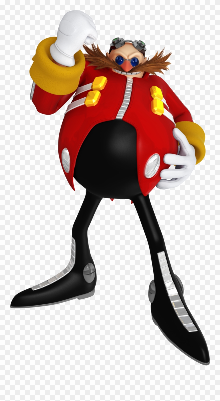 Dr Eggman Sonic And Sega All Stars Racing Clipart