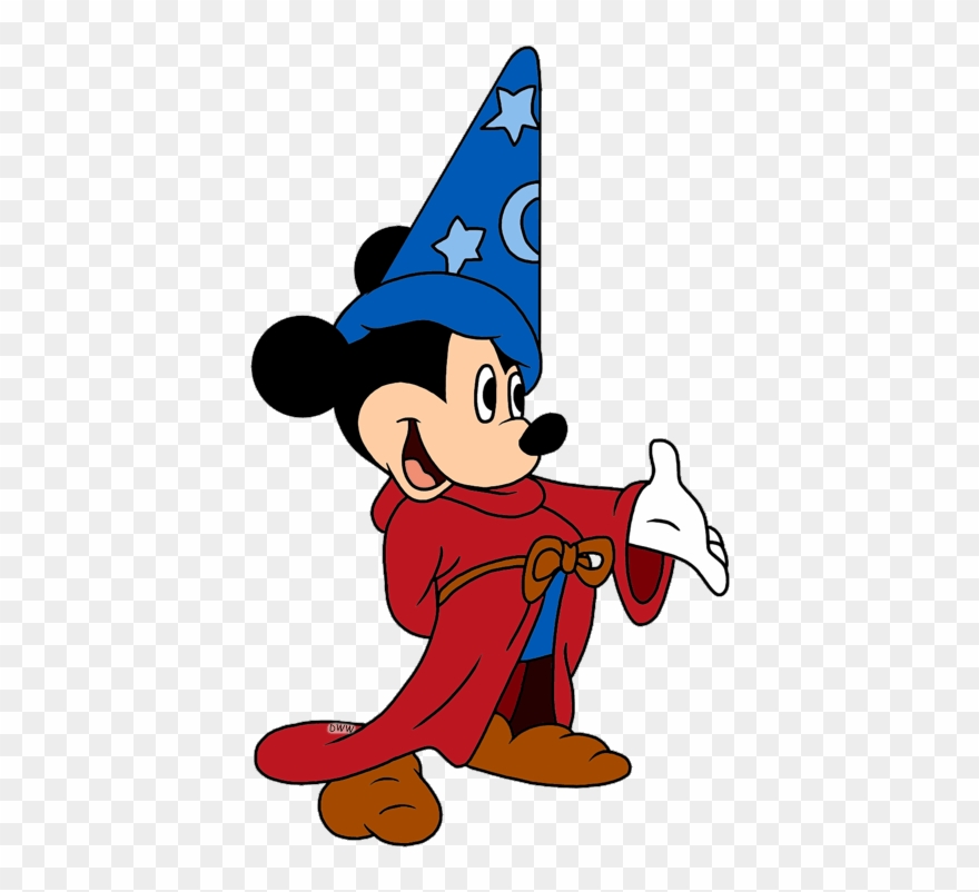 Disney Fantasia Clipart Mickey Mouse Fantasia Sorcerer's - Mickey Mouse Sorcerer's Apprentice Form - Png Download