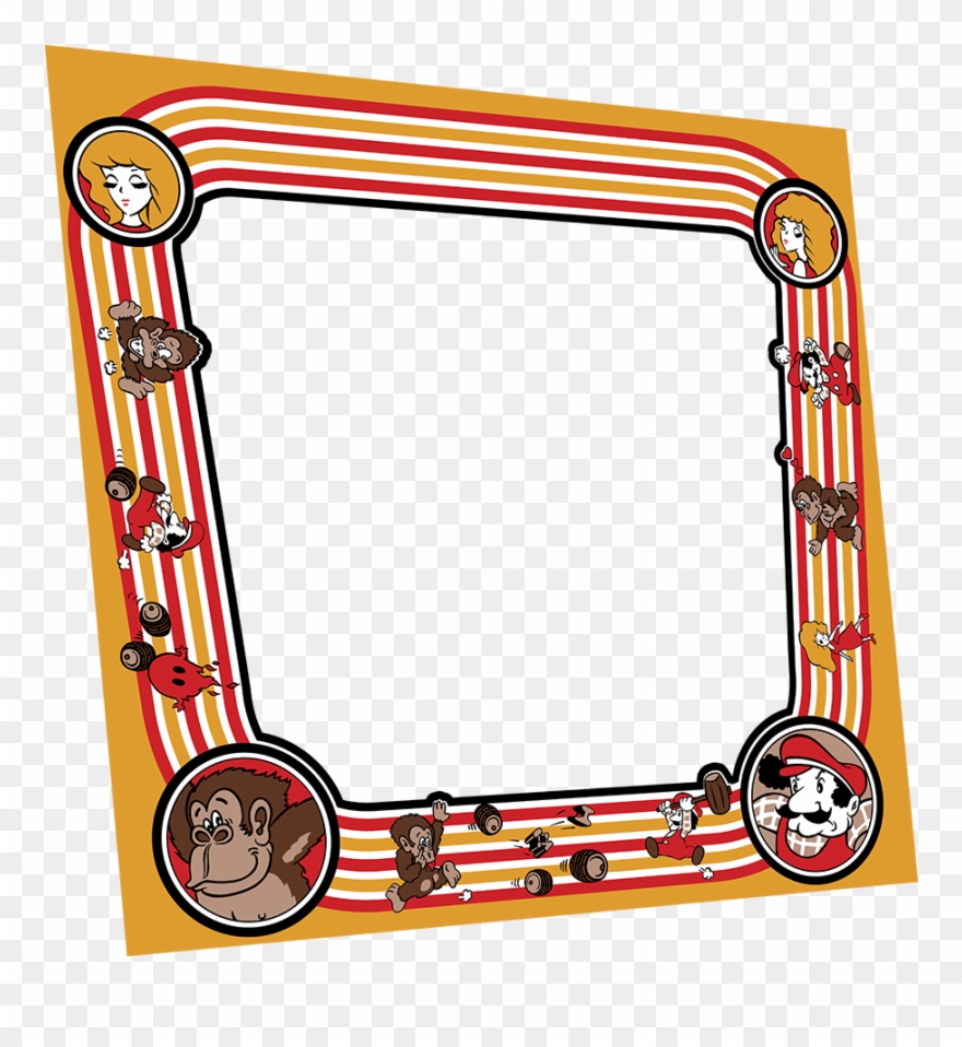 Donkey Kong Bezel - Tin Sign Donkey Kong Arcade A329 Clipart