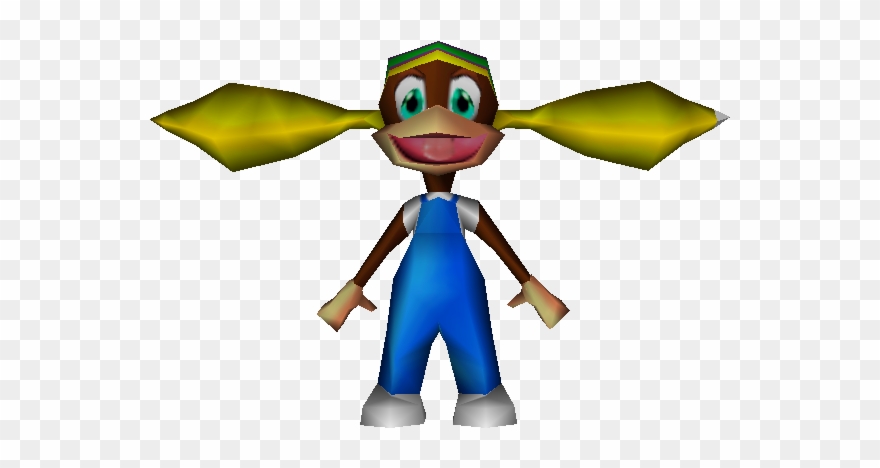 Download Zip Archive - Tiny Kong T Pose Clipart