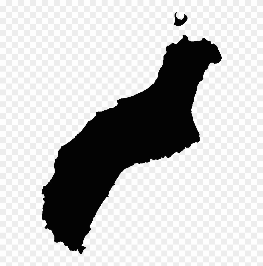 Niihau, Niihau Fill White, Niihau Fill Black, Niihau - Niihau Island Clipart - Png Download