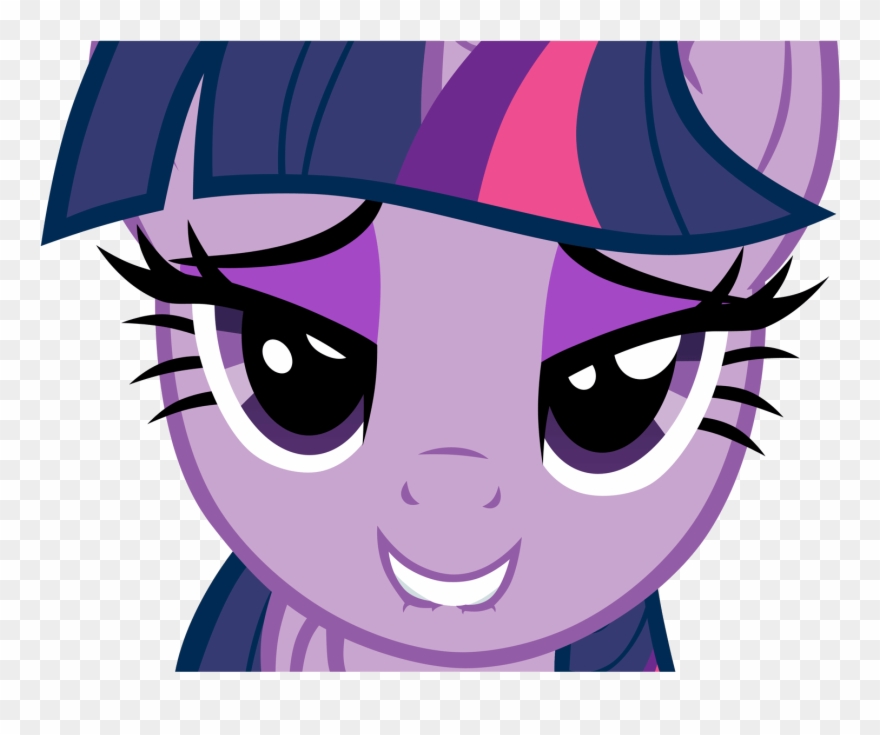 Which Pony Looks Best When They Bite Their Lip Show - Twilight Sparkle Love Face Clipart