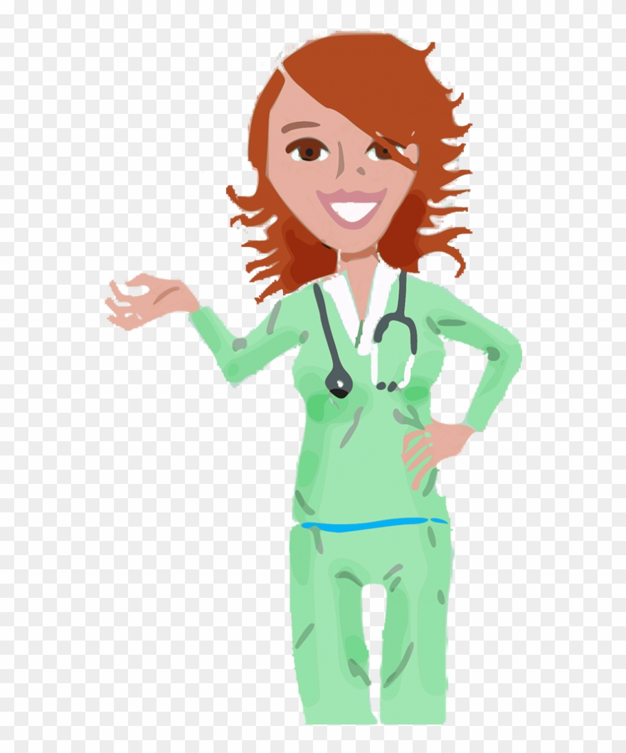 Nursing Clip Art Free - Medical Assistants In Cartoon - Png Download