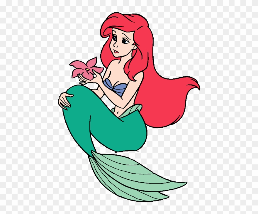 Little Mermaid 2 Characters Coloring Pages - Little Mermaid Ariel Clipart - Png Download