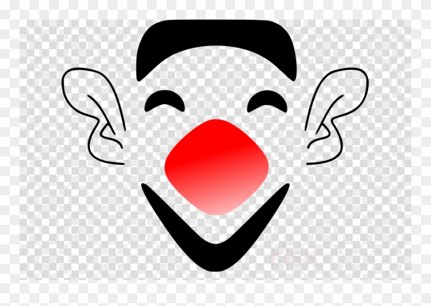 Cartoon Clown Face Png Clipart Joker Clown Clip Art - スマイリー メガネ の イラスト Transparent Png