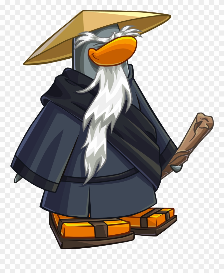 Sensei - Sensei Club Penguin Island Clipart