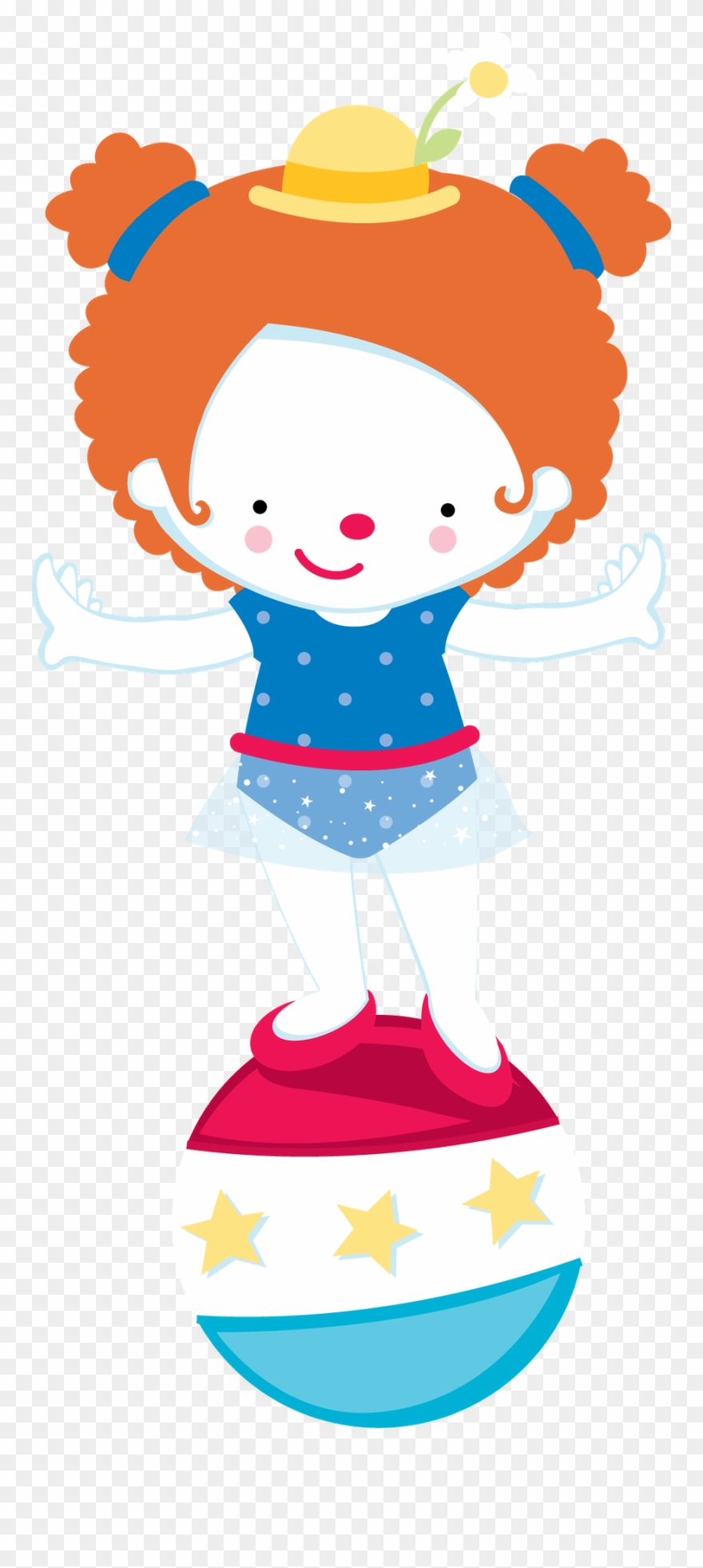 Circus Illustration, Circus Clown, Circus Theme, Circus - Circus Minus Clipart - Png Download