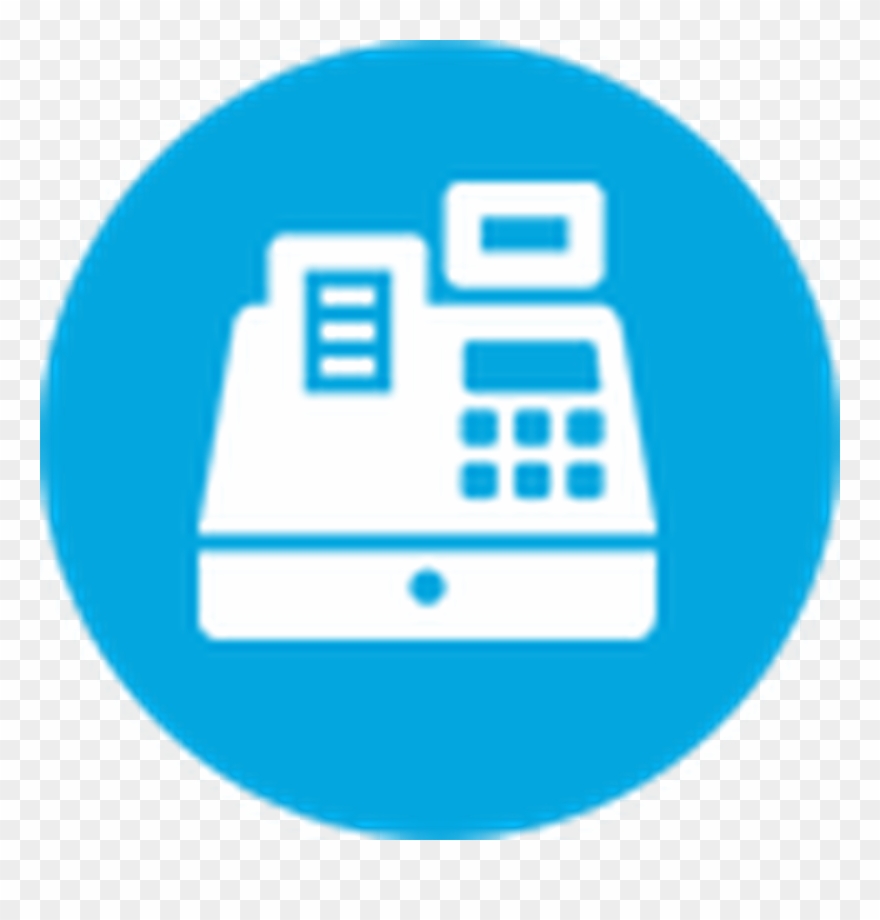 Nomad Pos Mobile Point Of Sale - Invoice Icon In Circle Clipart