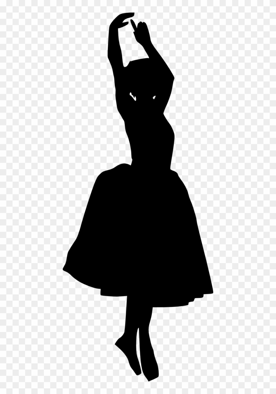 Free Png Ballerina Silhouette Png Images Transparent - Portable Network Graphics Clipart