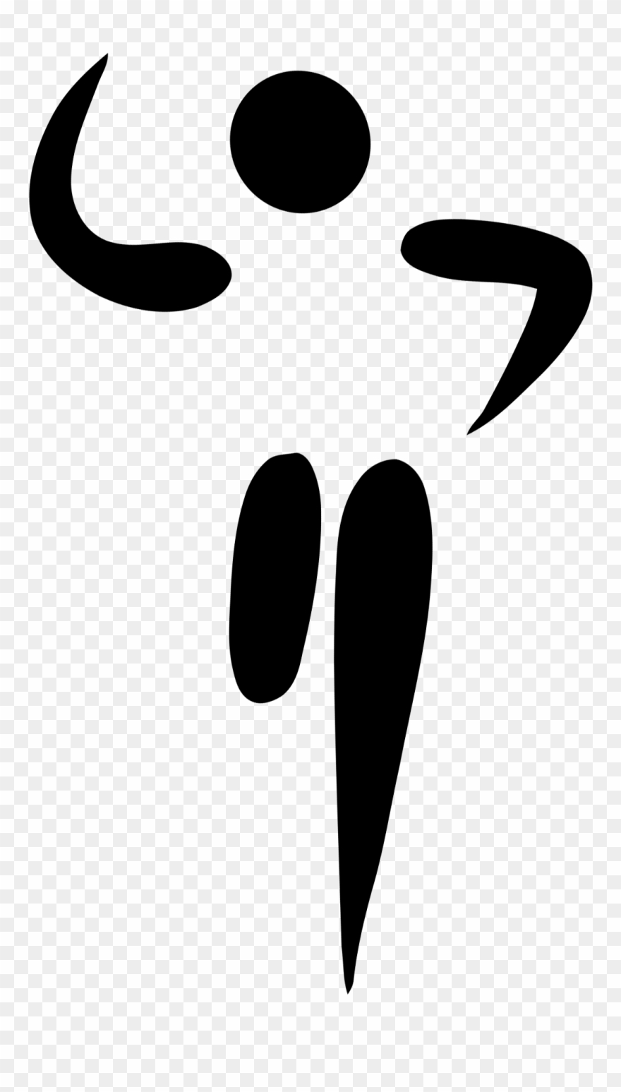 Zumba Pictograma - Shadow Dance Zumba Clipart