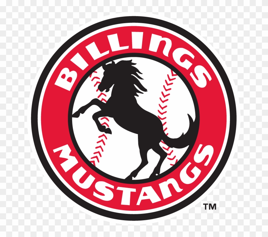 Billings Mustangs Logo Clipart