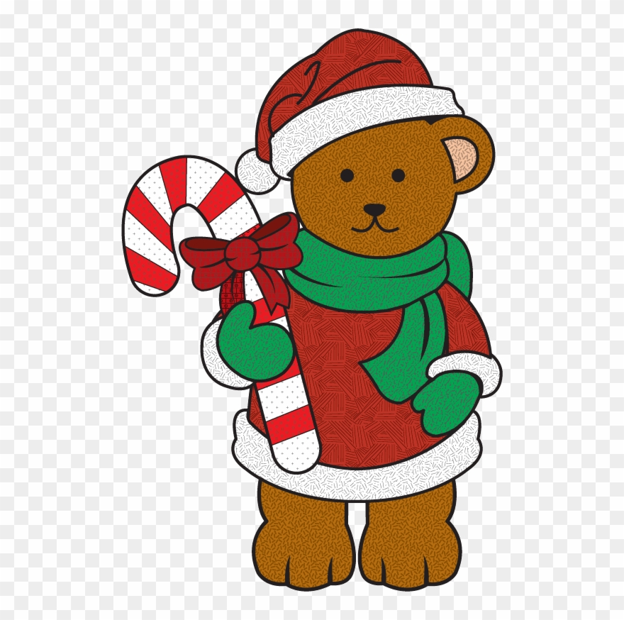 Christmas Bear - Christmas Day Clipart