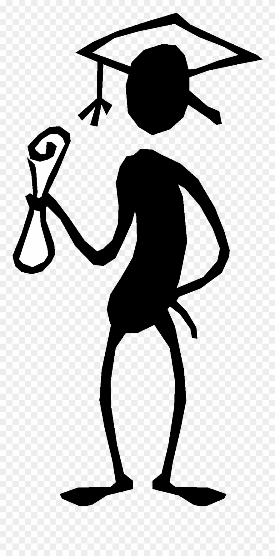 Office Clipart Screen Beans - Undergraduate Cartoon - Png Download