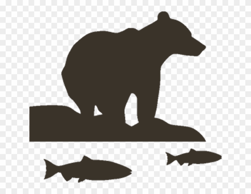 Canadian Bear Silhouette Clipart