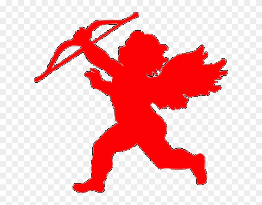 Valentines Day Clip Art Free Happy Valentine Image - Valentines Day Clipart Cupid - Png Download