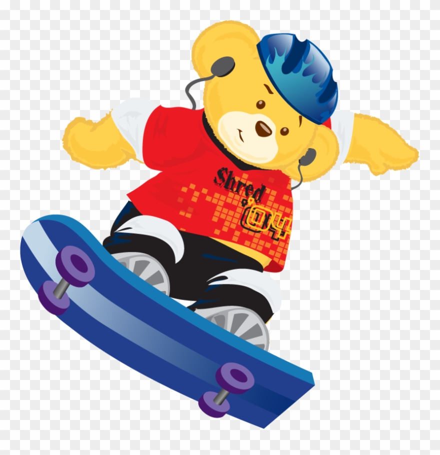 Build A Bear Ds Build A Bear Ds - Build A Bear Skateboard Clipart
