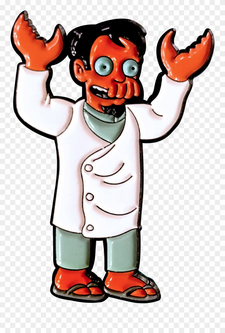 Thumbs Dr Nick X Futurama Pin - A Shop Called Quest Clipart