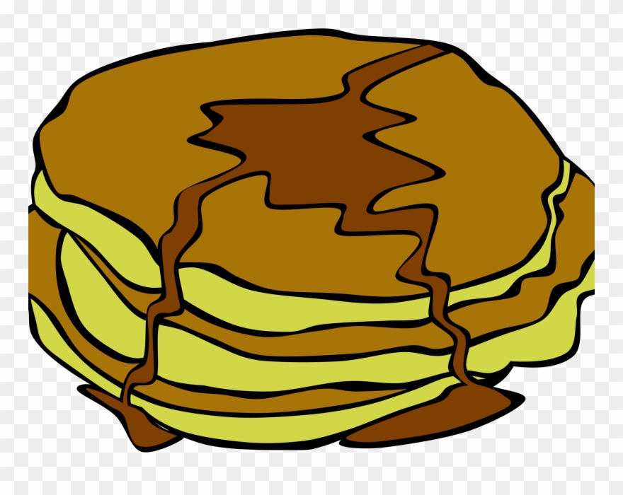 Food Clipart Transparent - Pancake Clip Art - Png Download