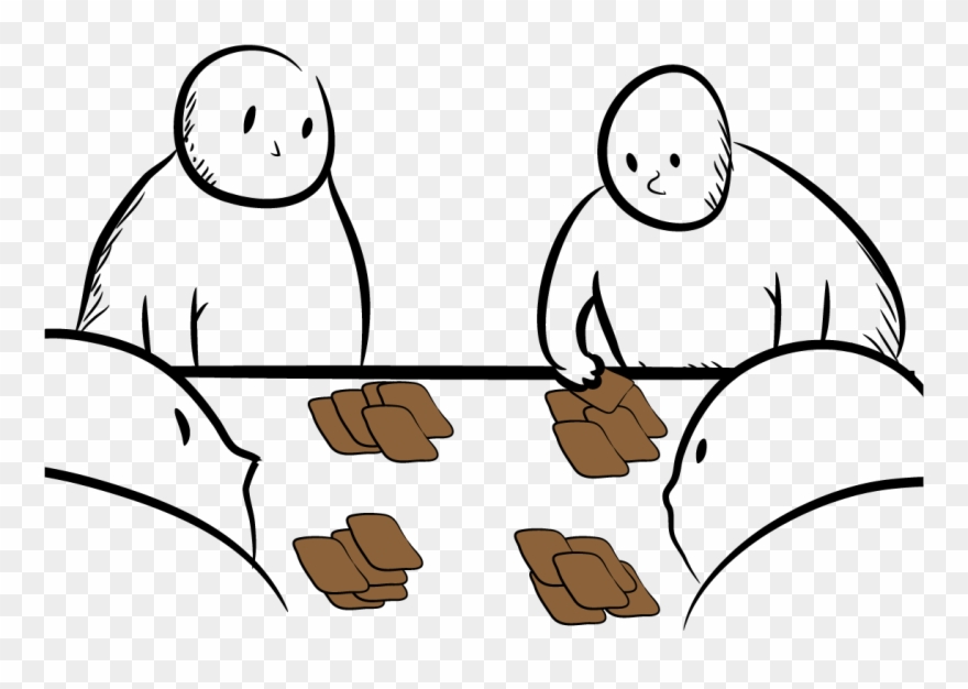 Deal The Cards - Bears Vs. Babies Clipart