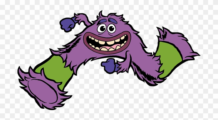 Monsters University Clip Art Disney Galore Running - Clipart Monsters University Art - Png Download