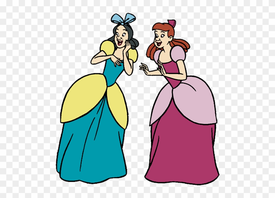 Cinderella Clipart Bride - Cinderella Step Sisters Transparent Background - Png Download