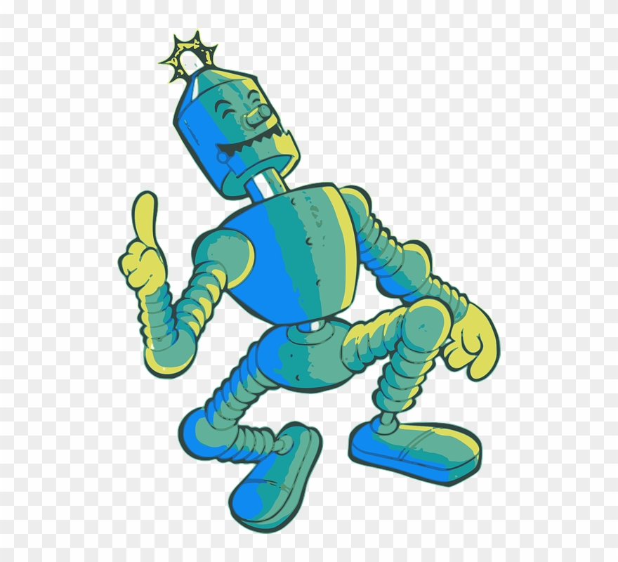 Joy Cliparts 26, Buy Clip Art - Dancing Robot Clipart - Png Download
