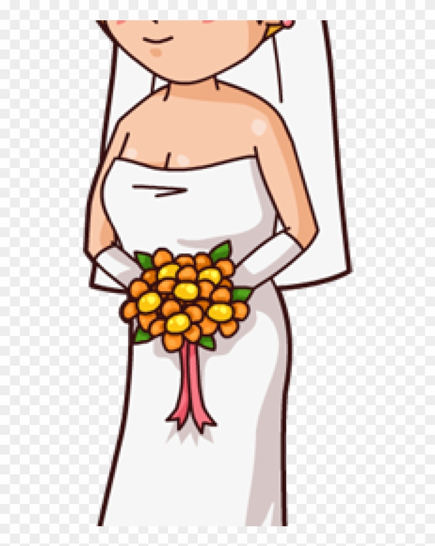 Bride Clipart Cartoon Bride Clipart Clip Art For Students - Clip Art - Png Download