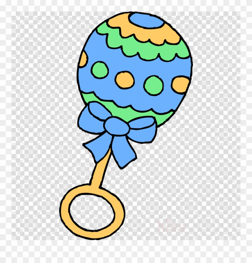 Download Rattle Black And White Clipart Baby Rattle - Baby Rattle Cartoon Png Transparent Png