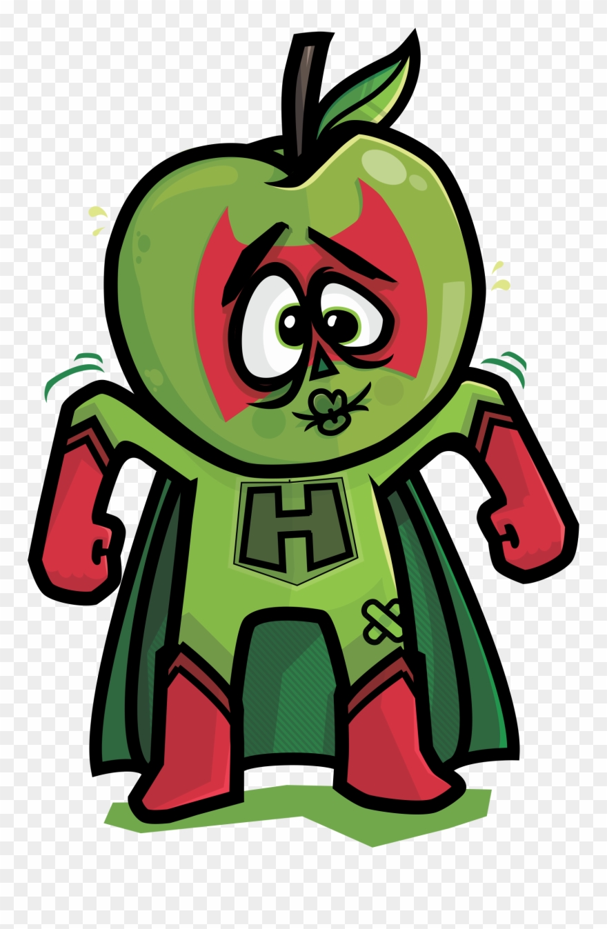 Sour Apple Shock - Shock Clipart