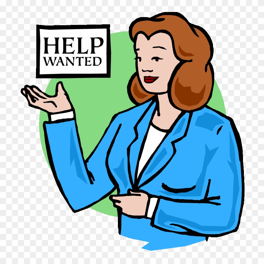 Want To Help - Recruitment Clipart