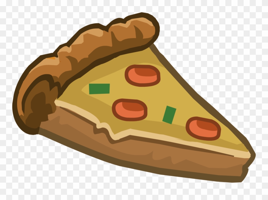 Foods Clipart Snack - Club Penguin Pizza Emoji - Png Download