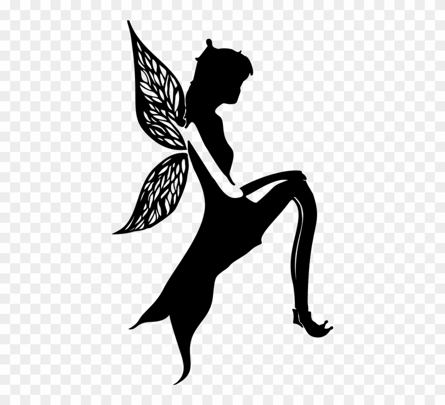 Fairy Silhouette 15, Buy Clip Art - Peri Kızı Png Transparent Png