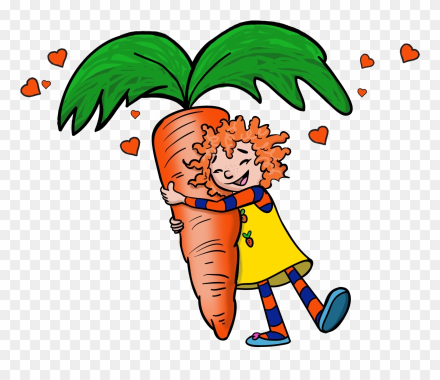 Healthy Eating, Feeding Kids - Kids Eating Veggies Clipart - Png Download