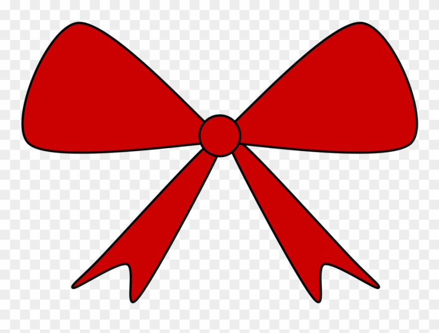 Christmas Red Bow 19, Buy Clip Art - Ich Habe Heute Geburtstag - Png Download