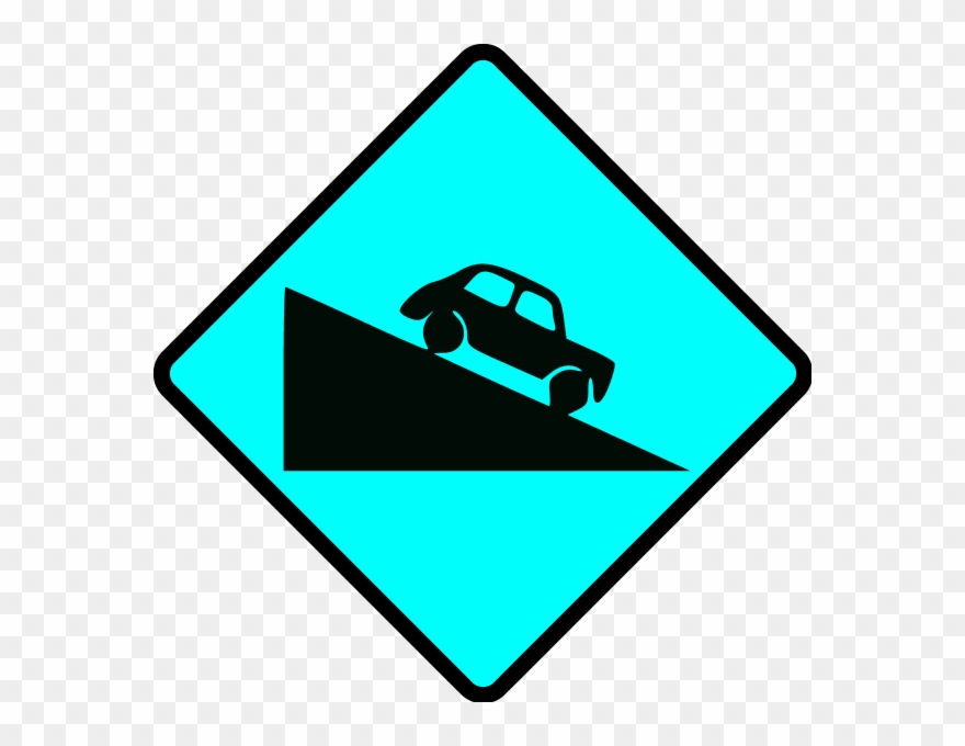Steep Hill Clip Art - New Zealand - Png Download