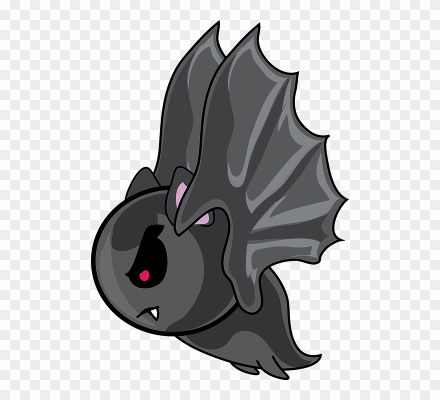 Bats Cartoon 17, Buy Clip Art - ! 5'x7'area Rug - Png Download