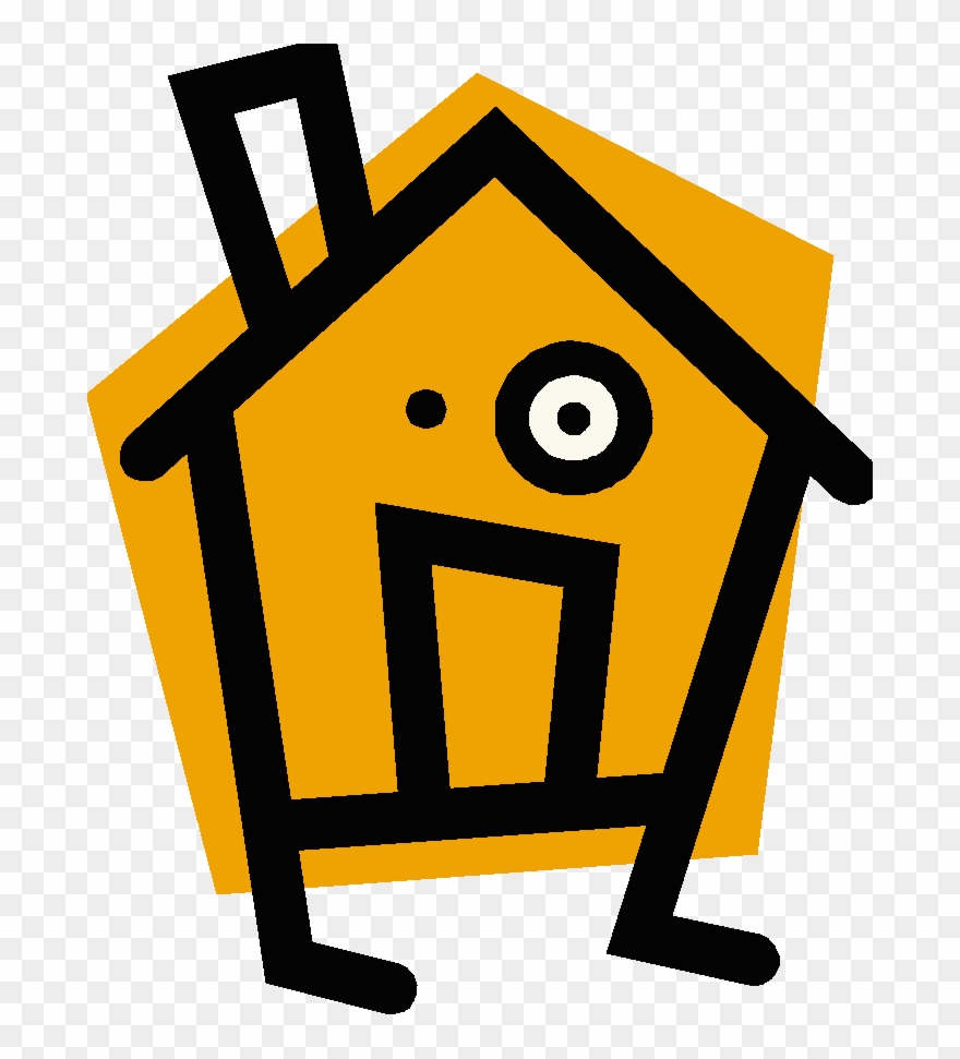 Simple Cartoon House - House Cartoon Clipart