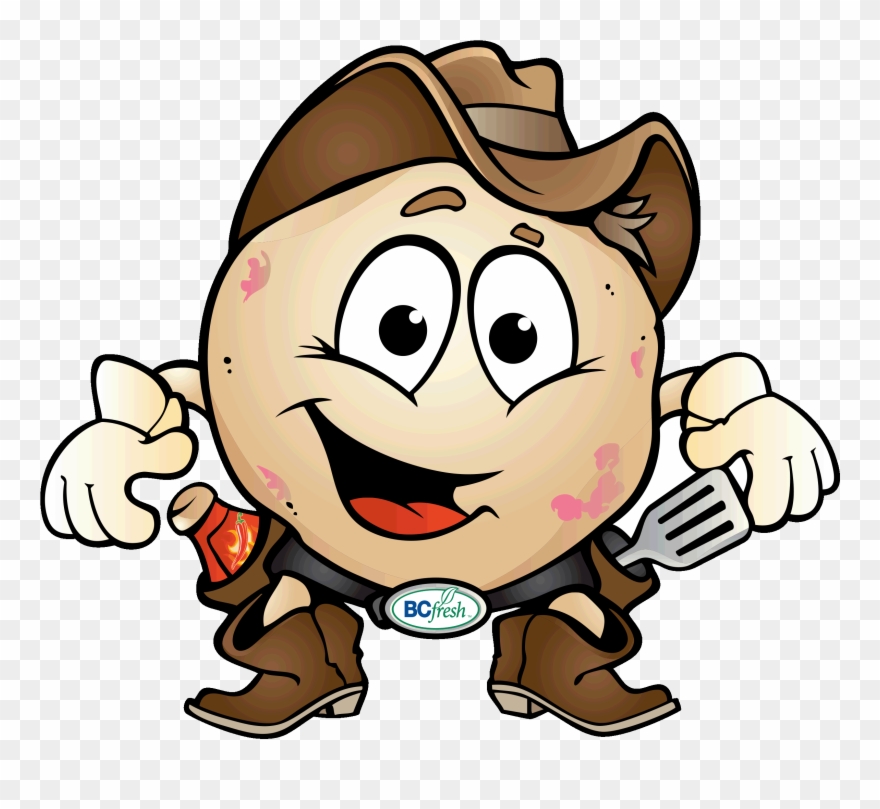 Potato Cowboy Clipart