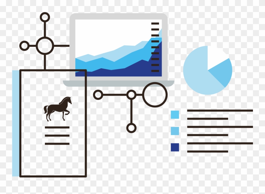 Coupling The Passport To The Blockchain - Horse Clipart