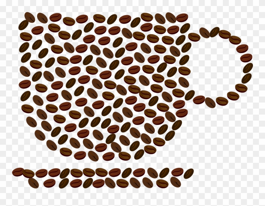 Coffee, Cup, Coffee, Beans, Beverage, Drink, Hot - Coffee Beans Transparent Png Clipart