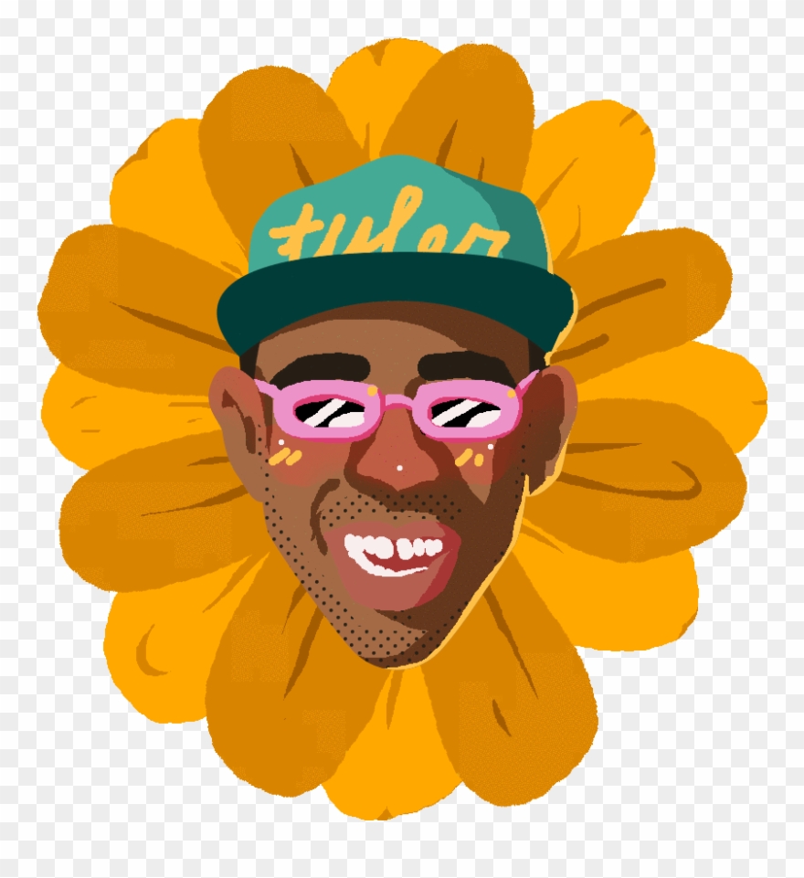 Graphic Free Download Afro Transparent Animated Gif - Tyler The Creator Sunflower Gif Clipart