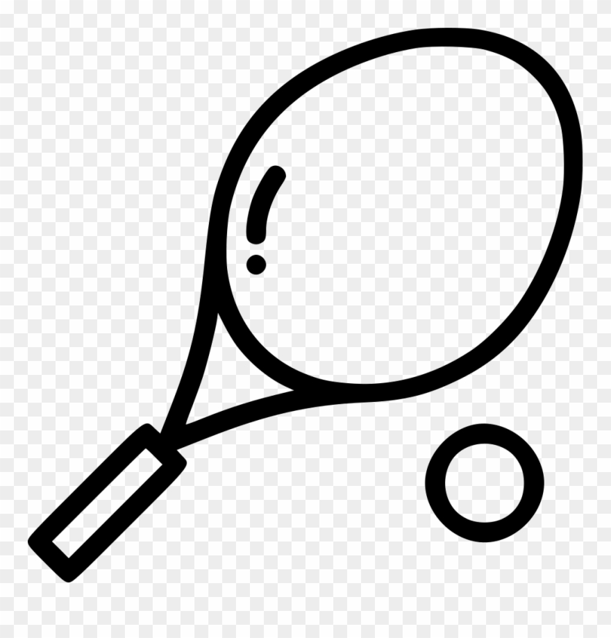 Tennis Racket Game Ball Racquet Comments - Racket Clipart