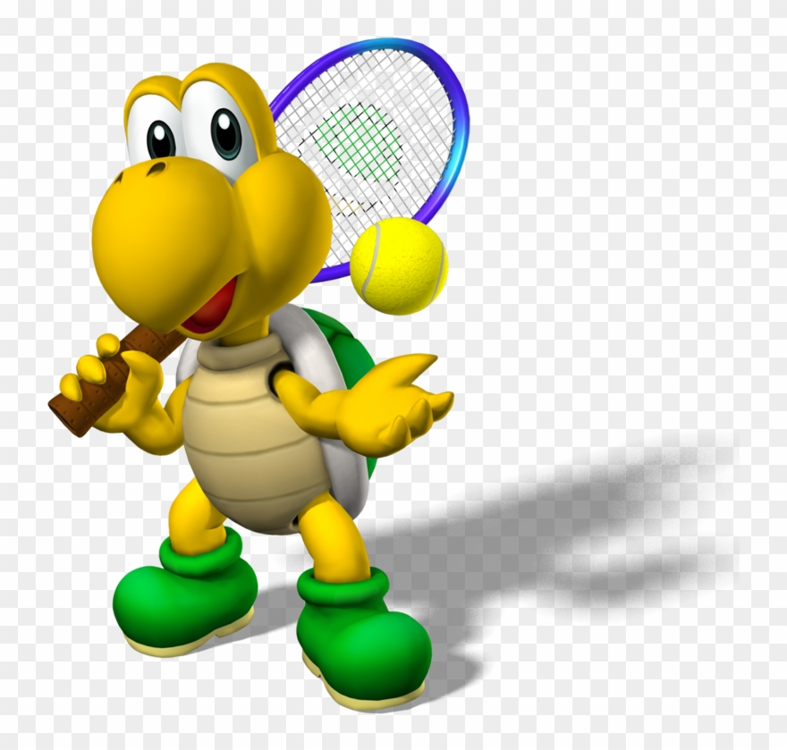 Koopa Mpt Artwork - Koopa Troopa Mario Tennis Aces Clipart