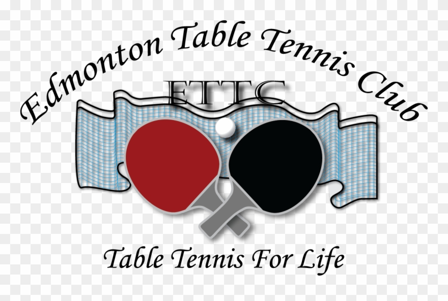 Logo Clipart Table Tennis - Edmonton Table Tennis Club - Png Download