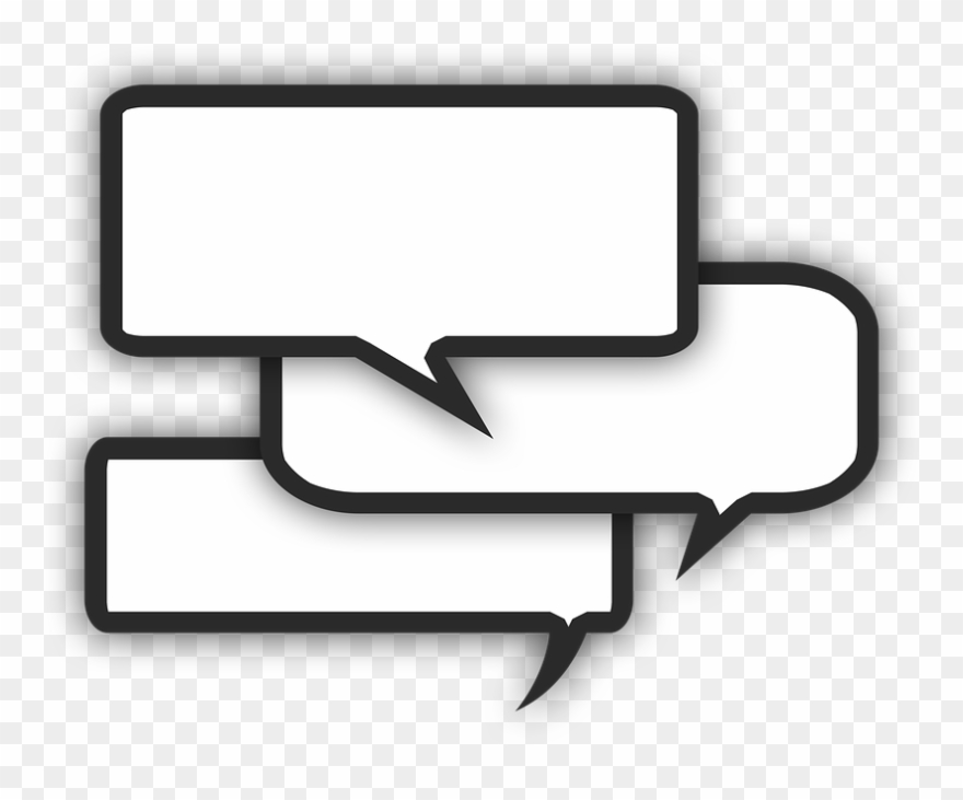 Thought Bubble Template 6, Buy Clip Art - Clip Art - Png Download