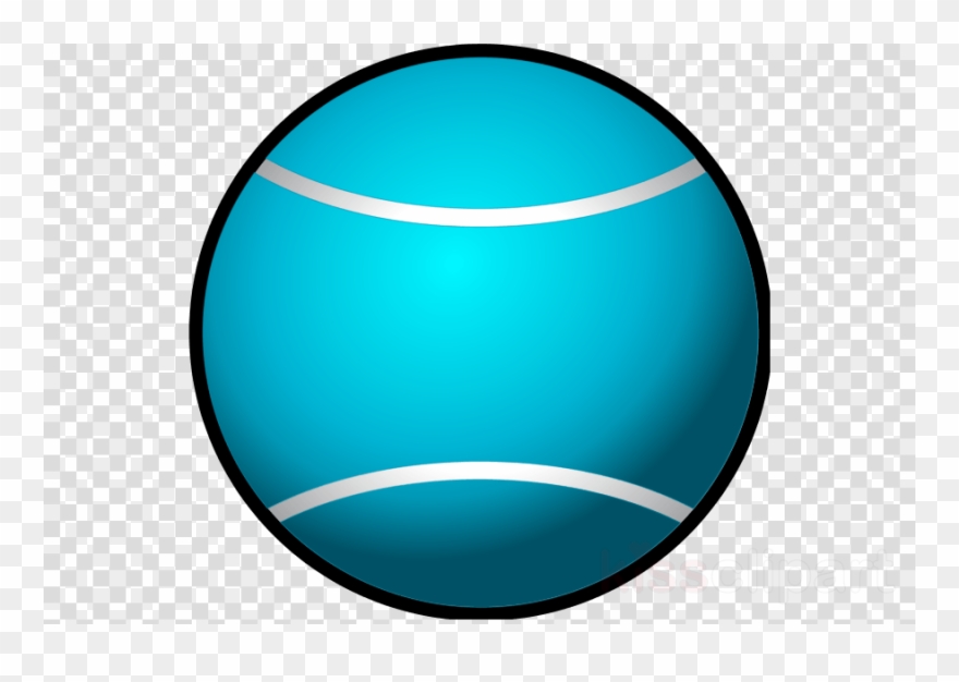 Tennis Ball Blue Clipart Tennis Balls Clip Art - Blue Ball Clip Art - Png Download