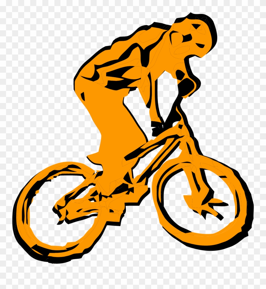 Bike Clipart Mtb - Vector Gowes - Png Download