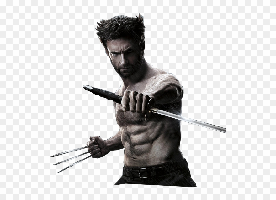 Previous - Hugh Jackman Wolverine Png Clipart