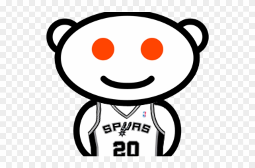 San Antonio Spurs' Manu Ginobili Hosts Reddit Ask Me - Reddit Snoo Clipart